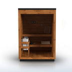 ALEKO Aris Scots Pine Thermowood Outdoor Sauna – 2 Person