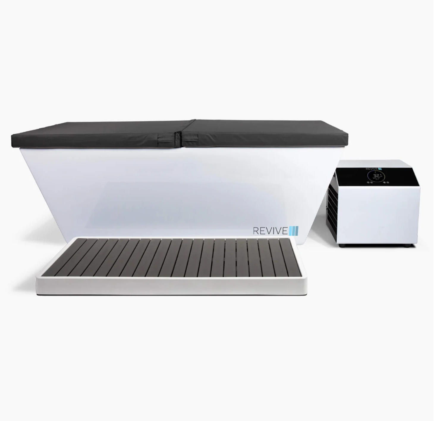 Revive Plunge Acrylic Cold Plunge Tub – Premium Insulated, Chiller-Ready Cold Therapy Tub