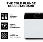 Revive Plunge Acrylic Cold Plunge Tub – Premium Insulated, Chiller-Ready Cold Therapy Tub