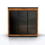 ALEKO Aris Outdoor Sauna with Harvia Heater – 4 Person
