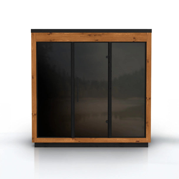 ALEKO Aris Outdoor Sauna with Harvia Heater – 4 Person