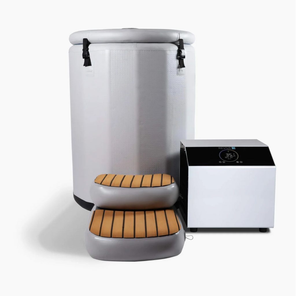 Revive Plunge Inflatable Barrel Cold Plunge – Premium Portable Ice Bath