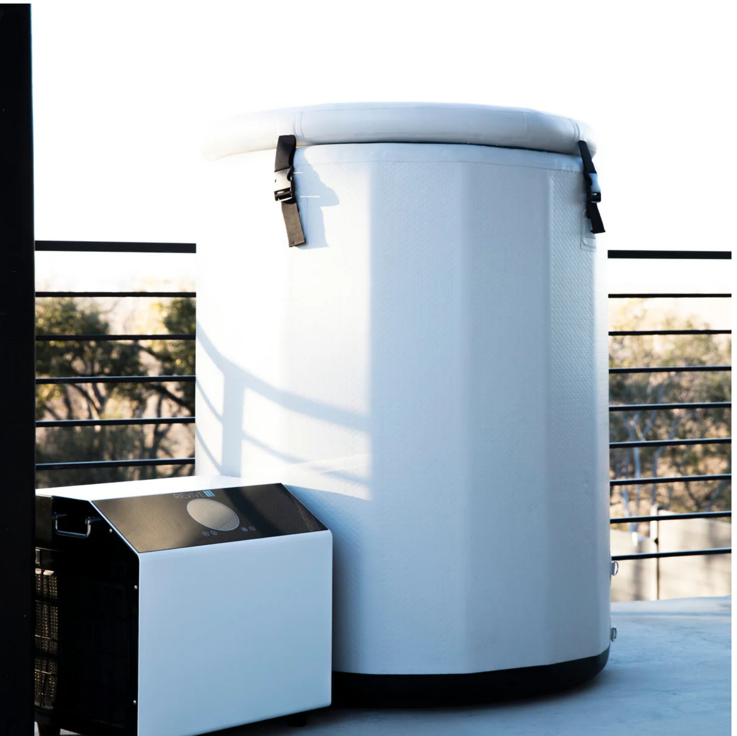 Revive Plunge Inflatable Barrel Cold Plunge – Premium Portable Ice Bath