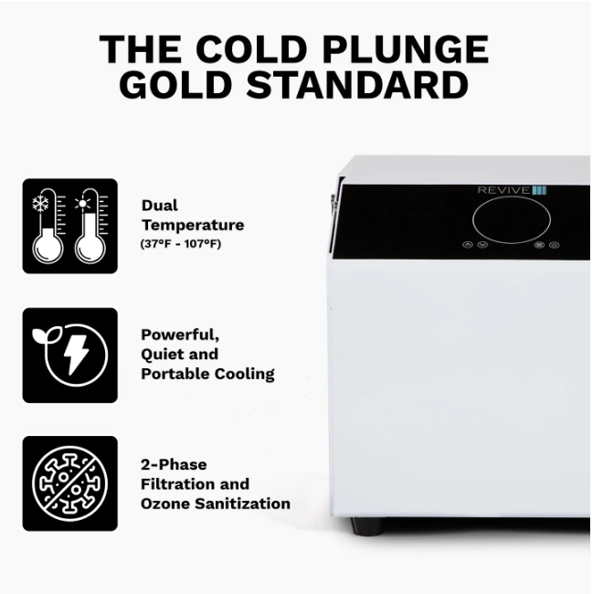 Revive Plunge Inflatable Barrel Cold Plunge – Premium Portable Ice Bath