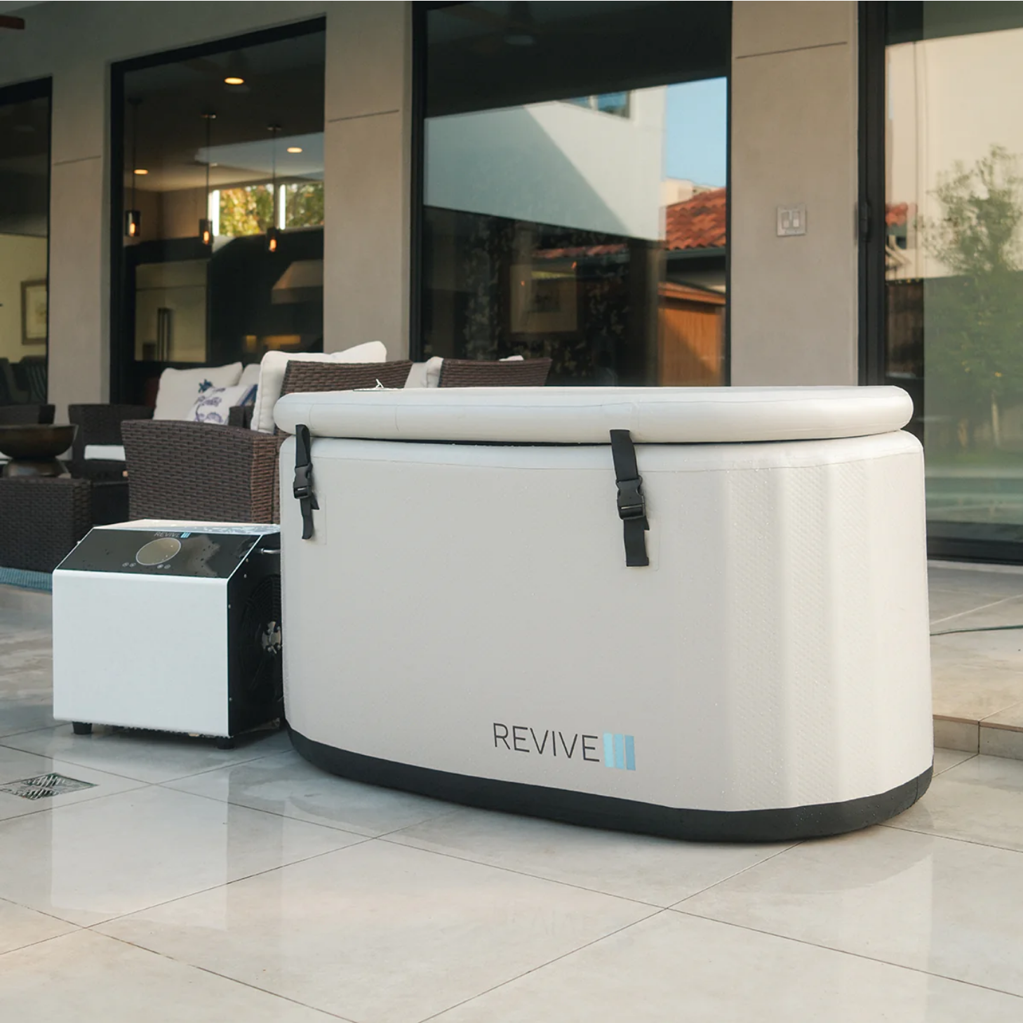 Revive Plunge Inflatable Cold Plunge Tub – Portable Insulated Ice Bath for Full-Body Recovery