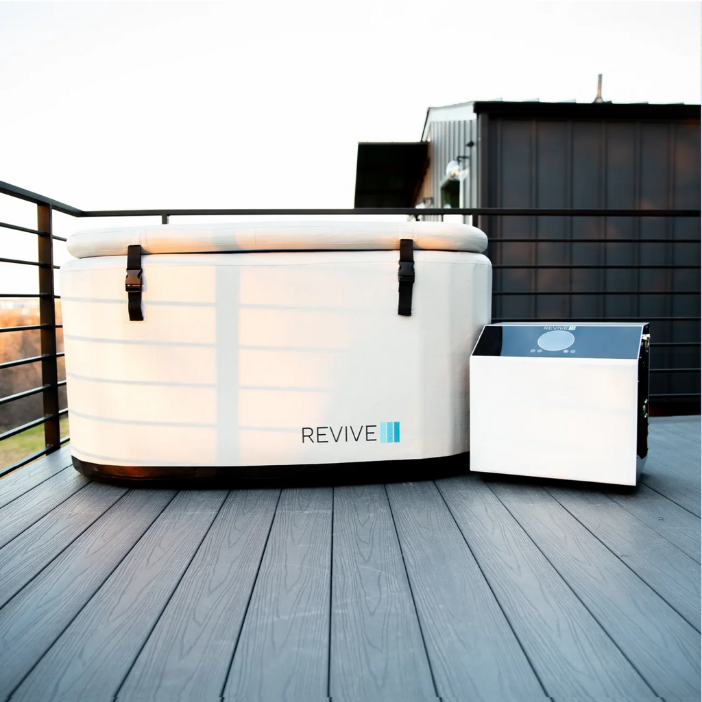 Revive Plunge Inflatable Cold Plunge Tub – Portable Insulated Ice Bath for Full-Body Recovery