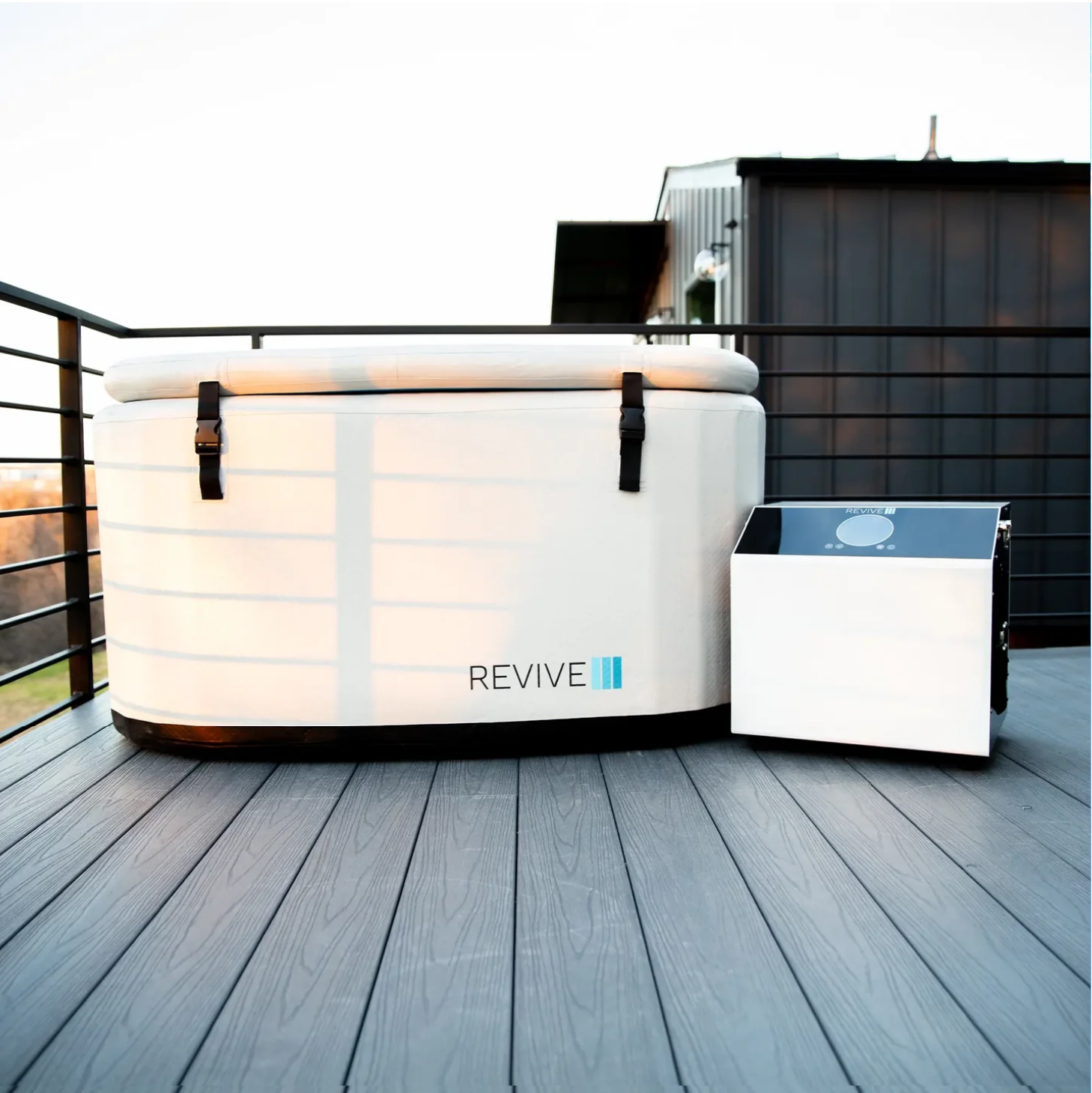 Revive Plunge Inflatable Cold Plunge Tub – Portable Insulated Ice Bath for Full-Body Recovery
