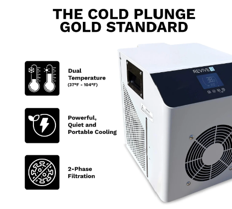 Revive Plunge Inflatable Pod Plunge – Portable Insulated Ice Bath