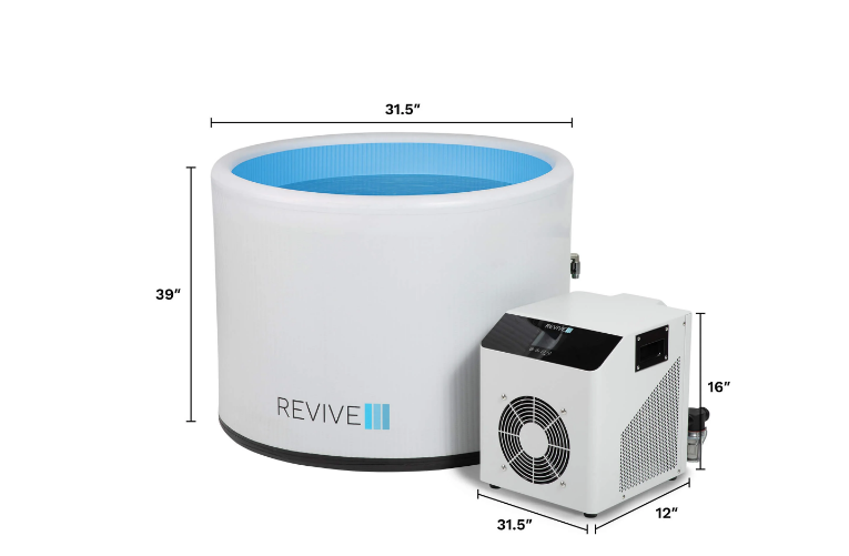 Revive Plunge Inflatable Pod Plunge – Portable Insulated Ice Bath