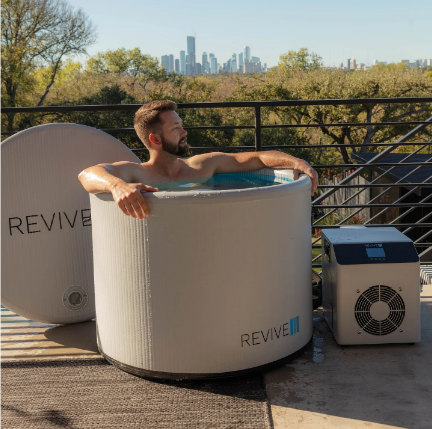 Revive Plunge Inflatable Pod Plunge – Portable Insulated Ice Bath