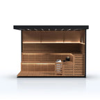ALEKO Camellia Outdoor Wet & Dry Sauna – 7–8 Person