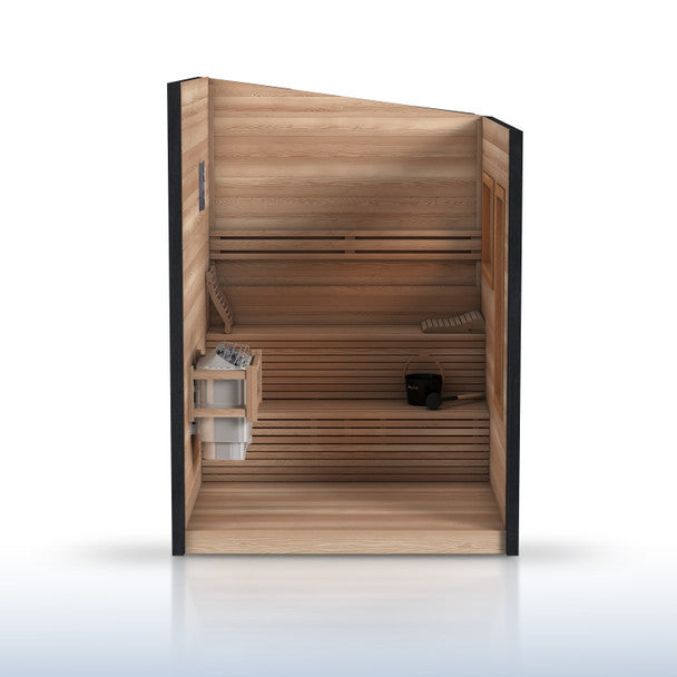 ALEKO Selenia Red Cedar Outdoor Sauna – 4 Person