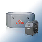 ALEKO Arctica Inflatable Cold Plunge Tub + 1HP Chiller & Heater Kit – Hot & Cold Therapy System