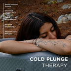 ALEKO Arctica Inflatable Cold Plunge Tub + 1HP Chiller & Heater Kit – Hot & Cold Therapy System