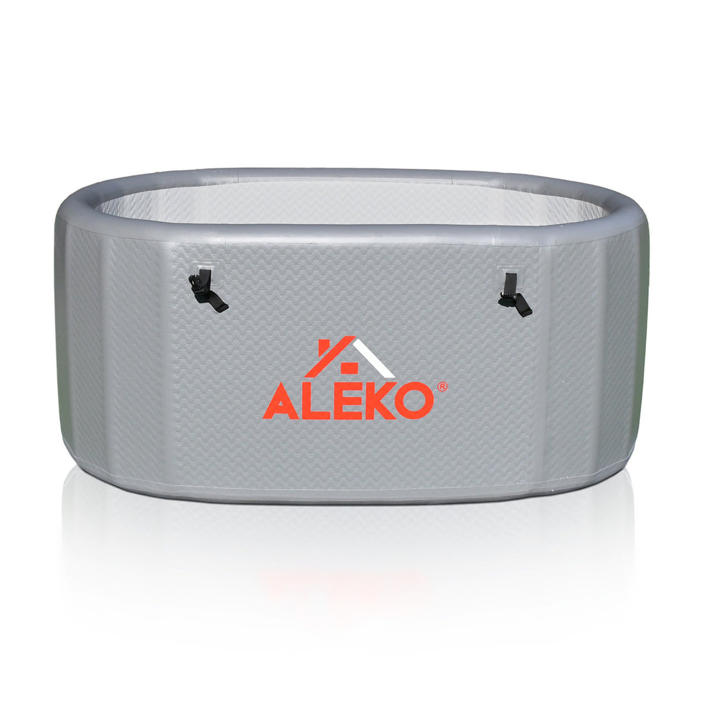 ALEKO Arctica Inflatable Cold Plunge Tub + 1HP Chiller & Heater Kit – Hot & Cold Therapy System