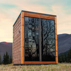 ALEKO Aris Scots Pine Thermowood Outdoor Sauna – 2 Person