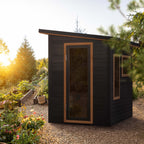 ALEKO Selenia Red Cedar Outdoor Sauna – 4 Person