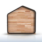 ALEKO Bluet Rustic Cedar Outdoor Sauna – 6 Person