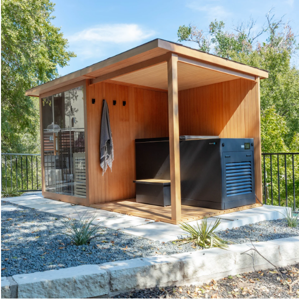 Revive Plunge 4 Person Traditional Sauna – Large Capacity Home Sauna for Detox, Recovery & Performance