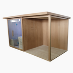 Revive Plunge 6-Person Traditional Sauna – Luxury Large-Capacity Home Sauna for Deep Detox, Recovery & Performance