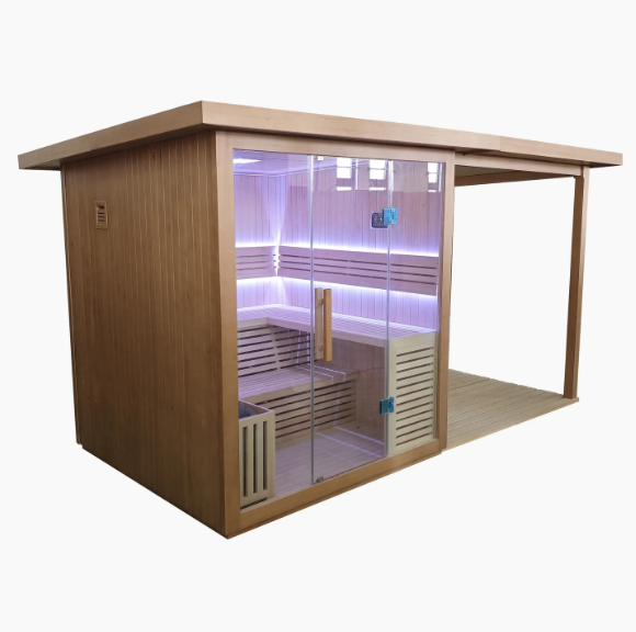 Revive Plunge 6-Person Traditional Sauna – Luxury Large-Capacity Home Sauna for Deep Detox, Recovery & Performance