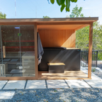 Revive Plunge 6-Person Traditional Sauna – Luxury Large-Capacity Home Sauna for Deep Detox, Recovery & Performance