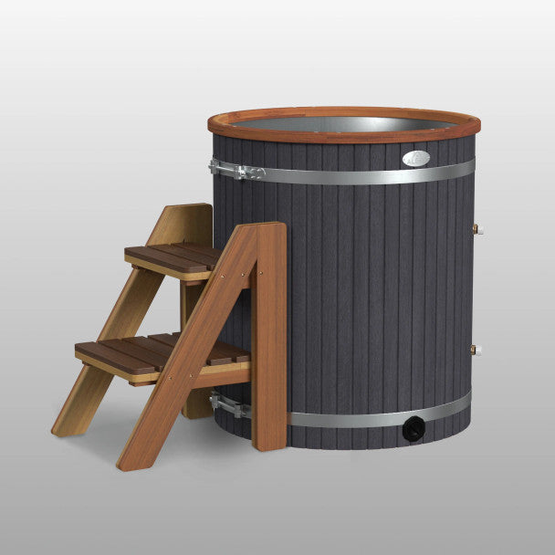 Aleko Lumina Vertical Cold Plunge System with 1 HP Chiller & Heater Kit