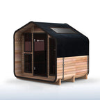 ALEKO Bluet Rustic Cedar Outdoor Sauna – 6 Person