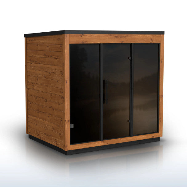 ALEKO Aris Outdoor Sauna with Harvia Heater – 4 Person