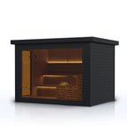 ALEKO Camellia Outdoor Wet & Dry Sauna – 7–8 Person